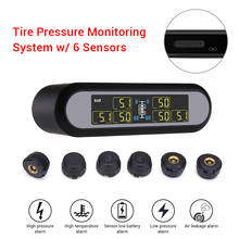 Wonvon tpms carro energia solar sensor de pressão dos pneus lcd sistema de monitoramento pressão dos pneus para reboque/rv & van 2024 - compre barato