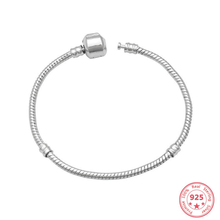 Fashion 100% Original 925 Sterling Silver Original Charm Bracelet with S925 Logo Women DIY Beads Charms Bracelet Bangle 2024 - buy cheap