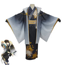 Disfraz de Anime Bungo Stray Dogs para hombre y mujer, Kimono japonés, Cosplay, Dazai, Osamu, para Halloween 2024 - compra barato