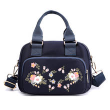 Водонепроницаемая нейлоновая сумка на одно плечо для женщин, дизайнерские дамские сумочки, вместительный тоут через плечо 2024 - купить недорого