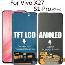 6,39 ''ЖК-дисплей для Vivo X27 V1829 V1838 ЖК-дисплей кодирующий преобразователь сенсорного экрана в сборе Замена для телефона VIVO V15 PRO LCD 2024 - купить недорого
