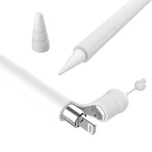 Funda magnética de silicona para Apple Pencil de 1ª generación, funda de bolsillo, piel 2024 - compra barato