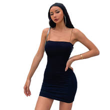 Womens Dresses 2020 Summer New Sleeveless Bodycon Backless Sexy White Dress Loose Slim Commuter Casual Strapless T Shirt Dress 2024 - buy cheap