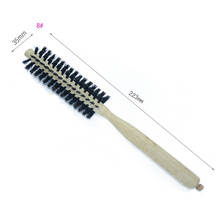 1PCS Wig of Natural Bristles, Wood. cepillos para el pelo escova de cabelo detangling hair brushProfessional Round Hair Comb 2024 - buy cheap