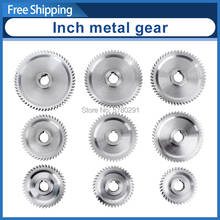 9pcs Inch metal gear set for SIEG C1&M1 lathe machine S/N:10085A 2024 - buy cheap