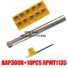 1pc BAP300R C10 C12 C14 C15 C16 C19 C20 Face Mill 120 150 and 10pcs APMT1135 Carbide Insert High Quality Milling Cutter Tool Set 2024 - buy cheap