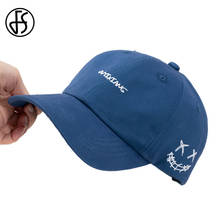 FS New Fashion Spring Summer Embroidery Baseball Cap Streetwear Hip Hop Men Hat Snapback Trucker Hats For Women Casquette Homme 2024 - buy cheap
