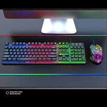 Gaming Keyboard Computer Mouse Gamer Sets T13 Italian PC Keypad Ergonomic LED USB Wired Mouse For Laptop PC Games клавиатура 2024 - buy cheap