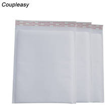 100pcs Wholesale White Bubble Envelope Waterproof Bubble Film Bag Kraft Paper Envelope Padded Mailers Shipping Courier Bag 6size 2024 - buy cheap