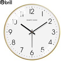 Relógio de parede 3d dourado, relógio de parede criativo retrô com mecanismo europeu de arte silenciosa, decoração de casa e cozinha 2024 - compre barato