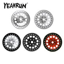 YEAHRUN 35mm Width Metal Alloy Beadlock 2.2 inch Wheel Rims Hubs for Axial Wraith 90018 1/10 RC Rock Crawler Car Parts 2024 - buy cheap