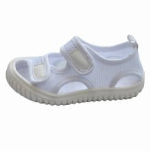 Kids Boys Cut-Outs Beach Sandals Children Summer Breathable Air Mesh Shoes Baby Girls Hook & Loop Slide Shoes Size 23-30 2024 - buy cheap