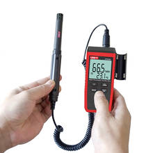 UNI-T UT333S mini digital LCD indoor convenient split temperature sensor hygrometer thermometer hygrometer meter 2024 - купить недорого