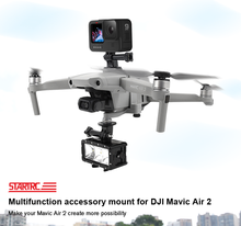 Mavic Air 2S/2 Multifunctional Adapter Bracket Camera Mount Holder Extended Accessories for DJI Action 2/Insta360 ONE X2/GoPro 2024 - buy cheap