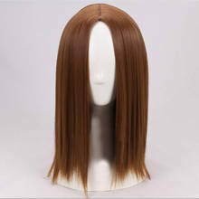 Women Ginny Molly Weasley brown Wig Ginny Role Play brown straight Hair Halloween Wigs + Free Wig Cap 2024 - buy cheap