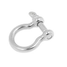 2pcs Stainless Steel Shackle, Silver, For Cords, Kayak, Boat 2024 - buy cheap