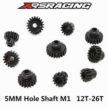 RC Car Parts XRSRACING Steel Gear M1 Module 5MM Hole Shaft  inner Diameter Motor Gear 12/14/18/20/21/26T Buggy Drift 2024 - buy cheap