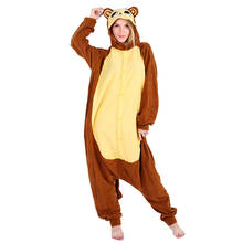 Monkey Animal Onesies Adults Teenagers Women Men Pijama Pajamas Funny Fleece Warm Soft Sleepwear Overall Onepiece Jumpsuit 2024 - buy cheap