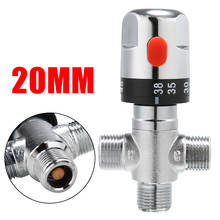 20mm Hot Cold Thermostatic Mixing Valve Bathroom Water Temperature Control Faucet For Shower Control Mixer Water Heater 2024 - buy cheap