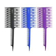 Professional Hair Comb Hair Dyeing Highlight Hair Brush Fish Bone Rat Tail Comb Salon Hairdressing Comb Barber Hair Styling Tool 2024 - buy cheap