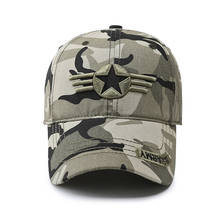 Gorra de béisbol táctica de camuflaje para hombre, gorra bordada personalizada, para deportes al aire libre, militar, para el sol, Gft 2024 - compra barato