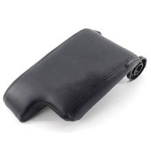 Juego de reemplazo de cubierta de la tapa de la consola central del reposabrazos del coche, de cuero negro, compatible con E46 3 Series 1999-2006 BMW 2024 - compra barato