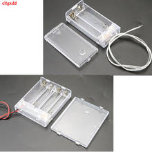 cltgxdd 1pcs 2X 4X AA Battery Holder Box Case With Switch New 2A Battery Holder Box Case With Switch Transparent 2024 - buy cheap