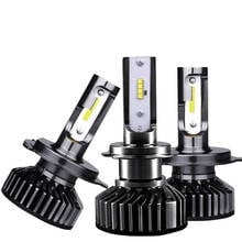 Hlxg-bombillas LED para faros delanteros de coche, Kit de faros delanteros para Auto, H7, CSP 9005, H7, H4, H8, H11, 6500K, luz blanca 9005, HB3 2024 - compra barato