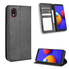 For Samsung Galaxy A01 Core Luxury Flip PU Leather Wallet Magnetic Adsorption Case For Samsung M01 Core A 01 M 01 Phone Bag 2024 - buy cheap