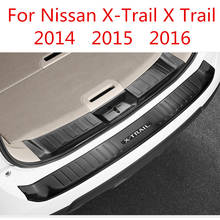 Stainless Steel Door Sill Scuff Plate For 2014-2016 Nissan X-Trail X Trail XTrail T32 Welcome Pedal Trim Car Styling Accessories 2024 - buy cheap