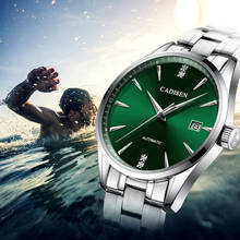 CADISEN 2019 new men's mechanical watches top brand luxury watch men fashion automatic watch men waterproof relogio masculino 2024 - buy cheap