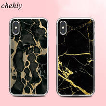 Luxury Marble texture Phone Case for iPhone 6s 7 8 11 Plus Pro X XS Max XR Cases Full Soft Silicone Fitted Covers Accessories 2024 - buy cheap