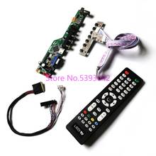 KIT for LP156WH4 (TL)(A1)/(TL)(B1)/(TL)(C1)/(TL)(C2) LVDS LCD panel 1366*768  VGA USB AV 40Pin Analog TV control drive board 2024 - buy cheap