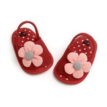 Baby Boys Girls Flower Breathable Anti-Slip Shoes  Toddler Summer Sandals Infant Soft Soled Shoes 0-18M  2024 - buy cheap