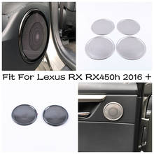 Lapetus Side Car Door Treble Audio Speaker Cover Trim High Pitch Loudspeaker Decoration Fit For Lexus RX RX450h 2016 - 2021 2024 - buy cheap