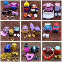 Original NEW Come 3/5/10 Sets Doll Clothes Shoes Bottles Accessories Suits for LOLs 8cm Big Sister Dolls Outfits Kids Toy Gift 2024 - buy cheap