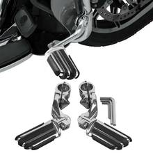 Clavijas ajustables de ángulo corto para motocicleta, accesorio para Harley Touring FLHT FLHX FLHR, 32mm, 1,25 ", 1 1/4" 2024 - compra barato