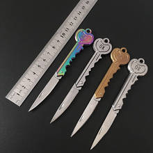Ring Keychain Mini Key Knife Form Key Blade Box Package Folding Pocket Multi-tool Letter Opening Gadget Kit Camp Outdoor 2024 - buy cheap
