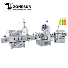 ZONESUN ZS-FAL180S Tabletop Automatic 4 Diving Heads Essential Oil Liquid Bottle Filling Capping Machine with Medical Sealer 2024 - buy cheap