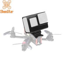 Shenstar 3d impresso câmera de proteção montagem do escudo assento fixo para gopro 9 câmera ação para dji j5 fpv rc zangão 2024 - compre barato