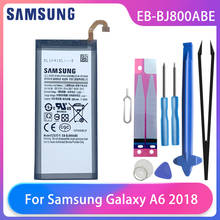 Orginal Samsung Galaxy A6 J6 On6 2018 version SM-A600F J600 Phone Battery EB-BJ800ABE 3000mAh High Capacity Phone Batteries Tool 2024 - buy cheap