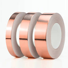 Professional Single Side Conductive Copper Foil Tape Adhesive EMI Shielding Heat Resist Repair Tape Anti-static Repair Tape 2024 - buy cheap