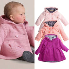 Gabardina con capucha para niña, abrigo de manga larga, Parka rompevientos, chaqueta para niño 2024 - compra barato