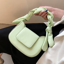 Женская сумка через плечо, из искусственной кожи, с ремешком 2024 - купить недорого