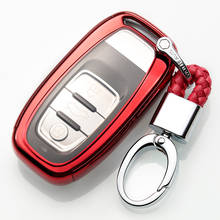 TPU Remote Control Car Key Cover Fob Case For Audi A1 A3 A4 A5 A6 A7 A8 Quattro Q3 Q5 Q7 2009 2010 2011 2012 2013 2014 2015 Bag 2024 - buy cheap