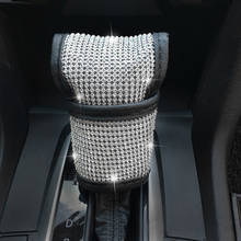 Cubierta de volante de coche con diamantes de imitación de cristal, cubierta de volante de coche, estilo de coche, conjunto de accesorios de coche, serie para niña 2024 - compra barato