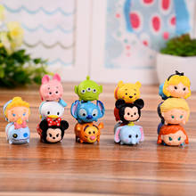 14pcs/lot 3cm Mickey Minnie Princess Action Figures Stack Toy Set Cute Cartoon Figure 3D toys Dolls Hot Toy for Children 2024 - buy cheap