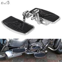 Driver Front Rider Foot Pegs Floorboards Footboard Motorcycle For Harley Sportster 883 1200 Dyna Fat Bob Super Glide Custom FXDC 2024 - buy cheap