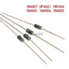 100PCS 1N4007 1N5819 1N4001 UF4007 FR107 FR157 FR207 1N4004 1N4937 HER107 RL207 1N5817 1N5399 DO-41 Rectifier Diode 2024 - buy cheap