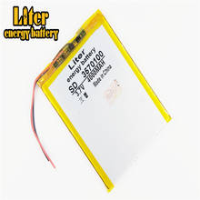 3.7V,4000mAH 3570100 (polymer lithium ion battery) e-books GPS PDA Li-ion battery for tablet pc,mp4,cell phone, 2024 - buy cheap